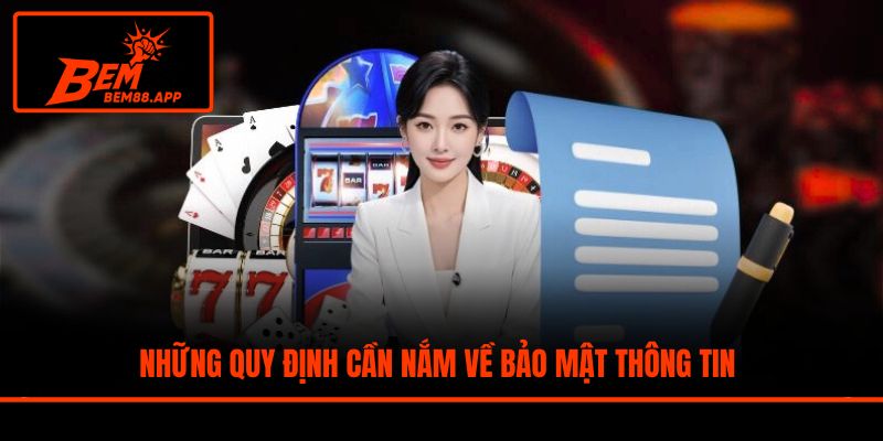 Những quy định cần nắm về bảo mật thông tin